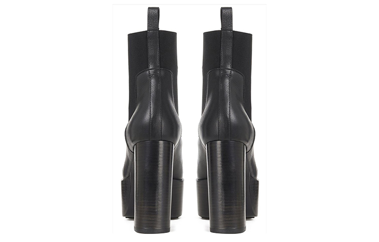 (W) Rick Owens Short Boots 'Black Fashion' 圖 4