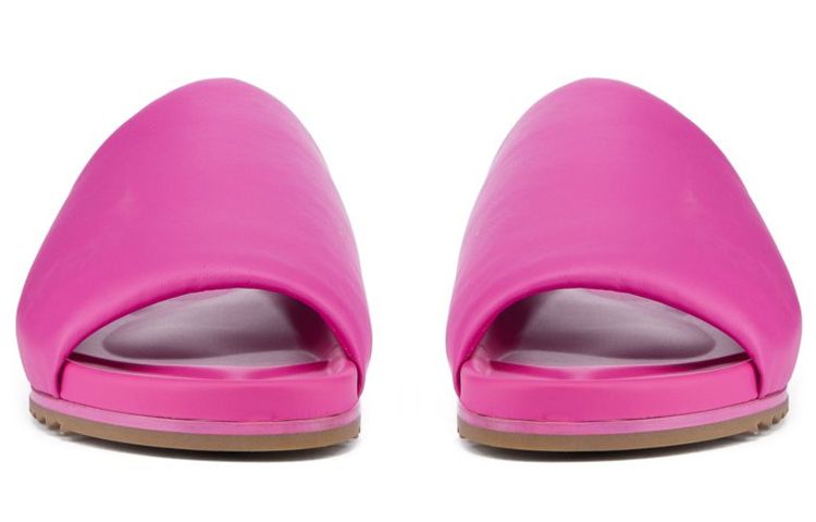 (W) Rick Owens Slip-On 'Pink Full-Grain Leather' 圖 3