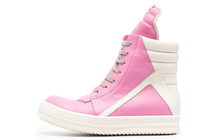 (W) Rick Owens Sneaker 'White Pink'