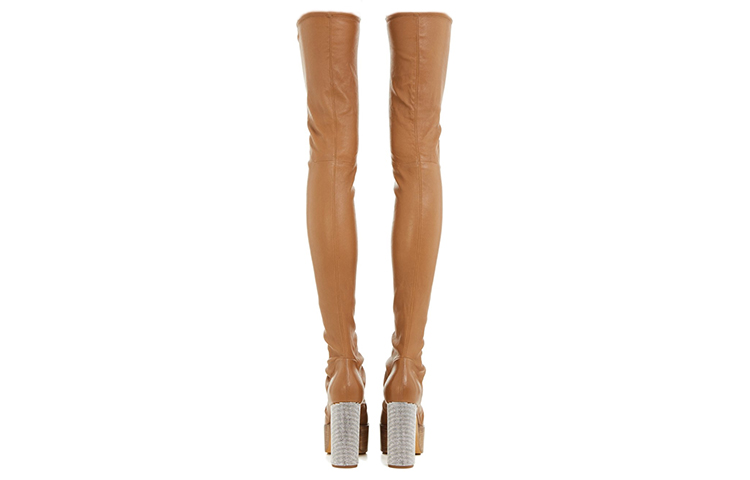 (W) Rick Owens Sock High 'Brown' 圖 4