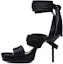 Buy (W) Rick Owens SS20 Tecuatl Sandal Tumit Stud Hitam RP20S1841LSL-09