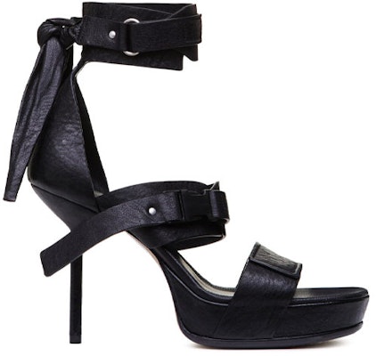 (W) Sandalias Rick Owens SS20 Tecuatl 'Tacón Negro con Tachuelas'. RP20S1841LSL-09 Order (W) Sandalias Rick Owens SS20 Tecuatl 'Tacón Negro con Tachuelas'. RP20S1841LSL-09