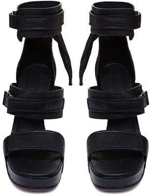(Women) Rick Owens SS20 Tecuatl Sandals 'Black Studded Heel' RP20S1841LSL-09 Lookbook (Women) Rick Owens SS20 Tecuatl Sandals 'Black Studded Heel' RP20S1841LSL-09