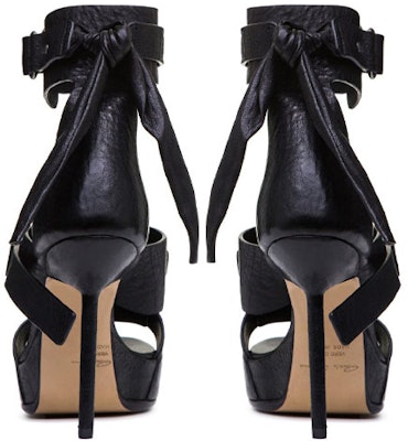 (Women) Rick Owens SS20 Tecuatl Sandals 'Black Studded Heel' RP20S1841LSL-09 Shop (Women) Rick Owens SS20 Tecuatl Sandals 'Black Studded Heel' RP20S1841LSL-09