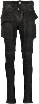 (W) RICK OWENS SS23 皮帶細節緊身牛仔褲 女款 黑色 DS01C6312SDK-78 Order (W) RICK OWENS SS23 皮帶細節緊身牛仔褲 女款 黑色 DS01C6312SDK-78