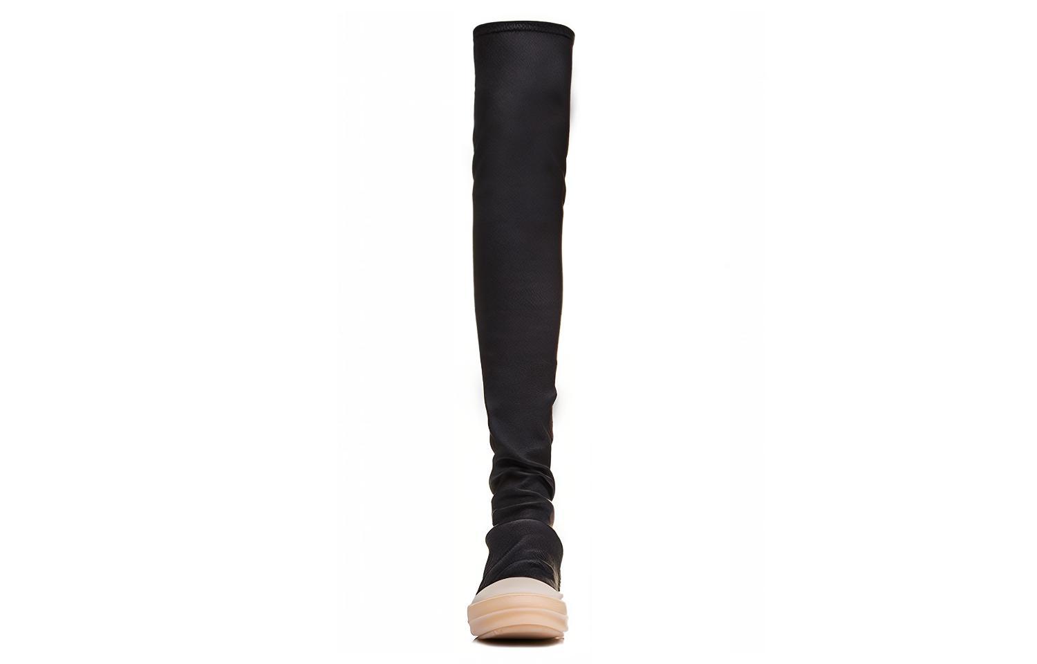 Lookbook (Women) Rick Owens Stocking Boot 'Black' RP18S8877LNS-921