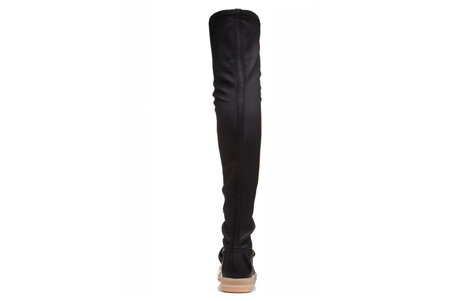 Shop (Women) Rick Owens Stocking Boot 'Black' RP18S8877LNS-921