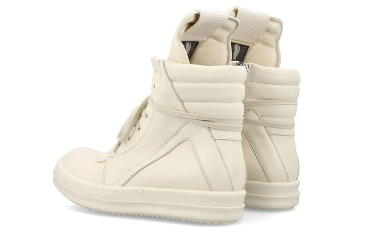 (W) Rick Owens Strobe Geobasket 'Milk' 圖 4