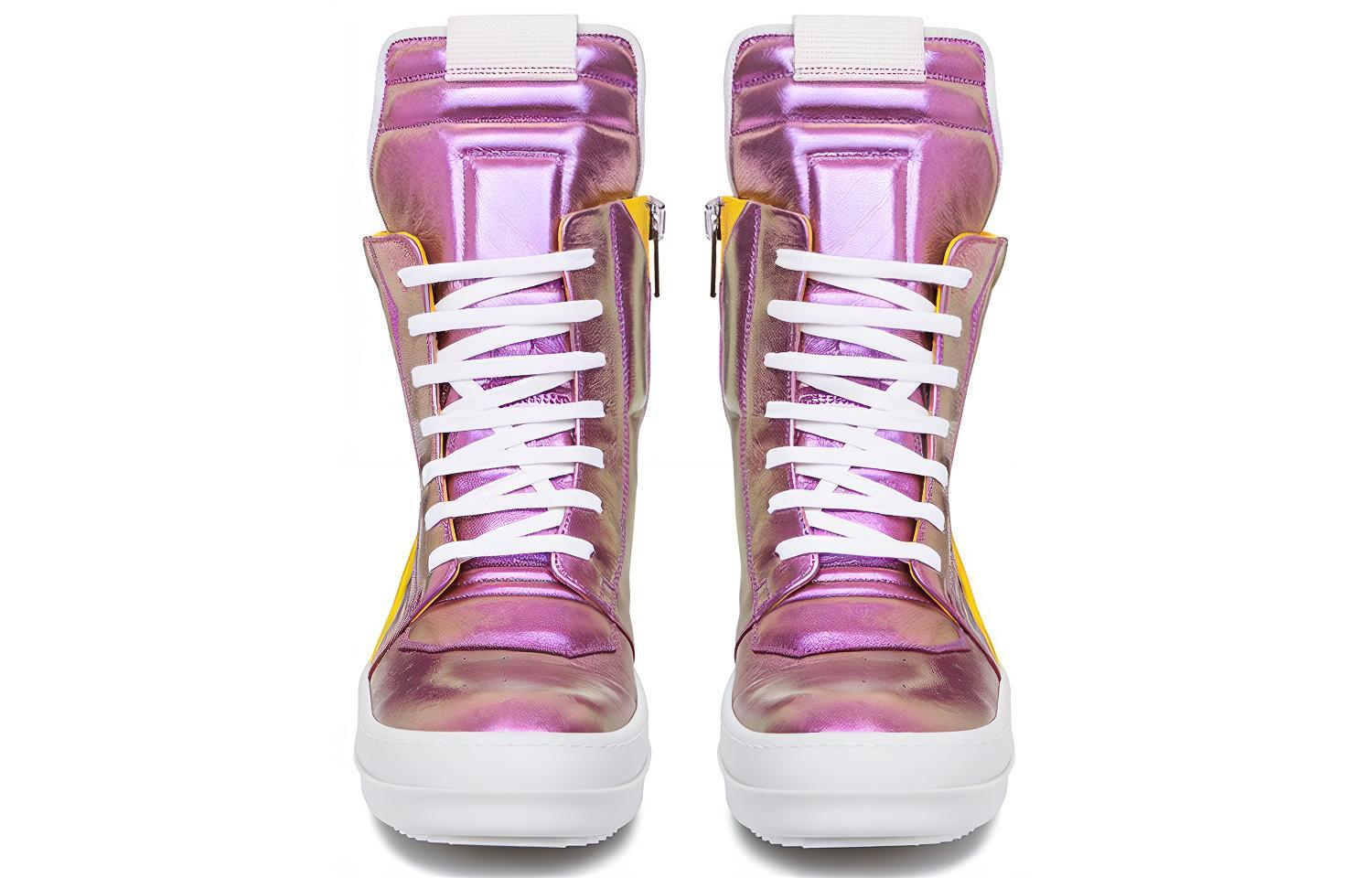 (W) Rick Owens Tectecl Rose Gold 'Iris Leather' 圖 3