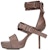 (W) Sandal Tumit Tinggi Rick Owens Tecuatl SS20 'Dust' RP20S1841LSL-34