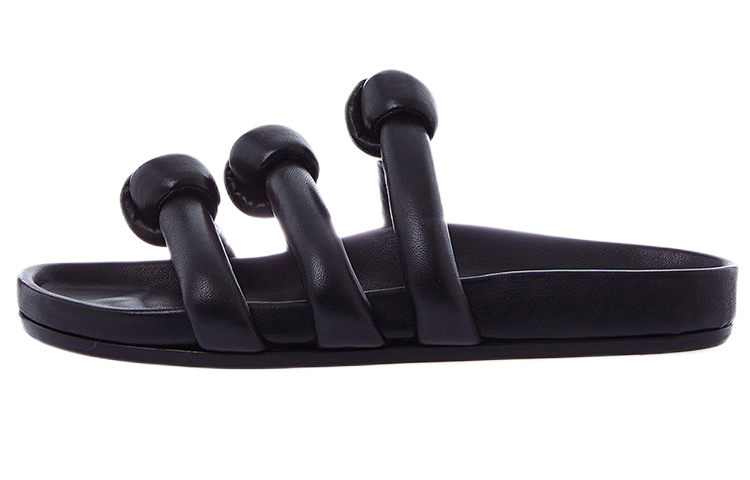 (W) Rick Owens Toe Ring Sandals 'Black'