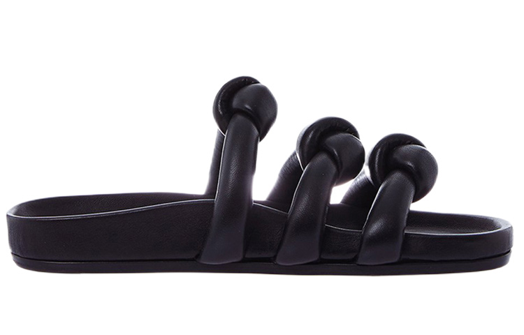 (W) Rick Owens Toe Ring Sandals 'Black' 圖 2