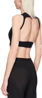 (W) 릭 오웬스 여성 블랙 스퀘어넥 민소매 크롭탑 뷔스티에. RP01C5678K-ST Purchase (W) 릭 오웬스 여성 블랙 스퀘어넥 민소매 크롭탑 뷔스티에. RP01C5678K-ST