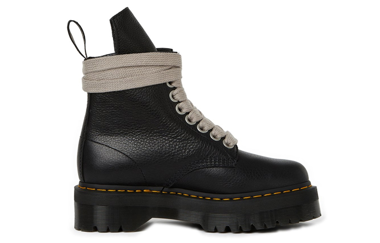 (W) Rick Owens Dr. Martens Boot 'Matte Black Leather' 圖 2