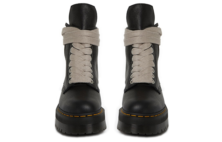 (W) Rick Owens Dr. Martens Boot 'Matte Black Leather' 圖 3