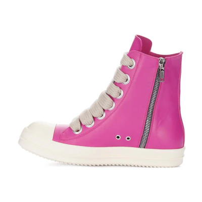 (W) Rick Owens Zip Boots 'Pink'