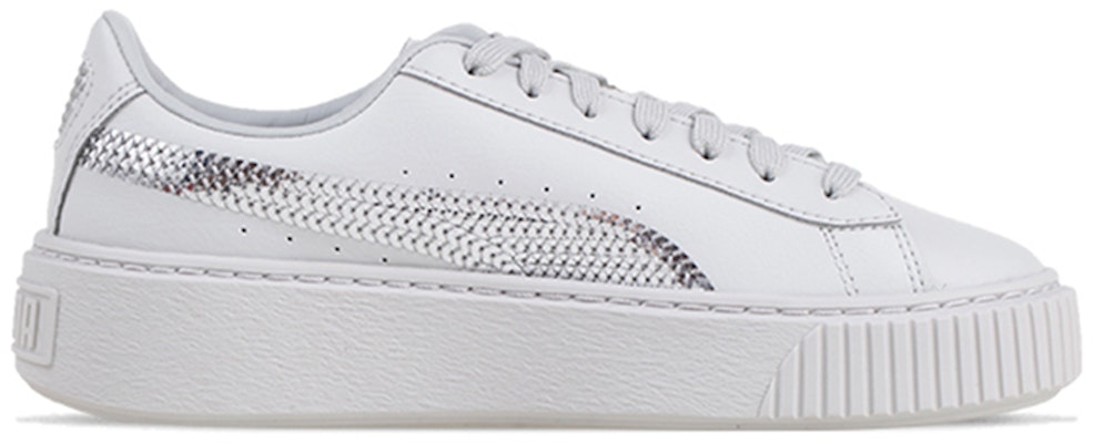 (W) 푸마 바스켓 플랫폼 그레이 블링 (Puma Basket Platform Grey Bling ) 367237-02 Order (W) 푸마 바스켓 플랫폼 그레이 블링 (Puma Basket Platform Grey Bling ) 367237-02
