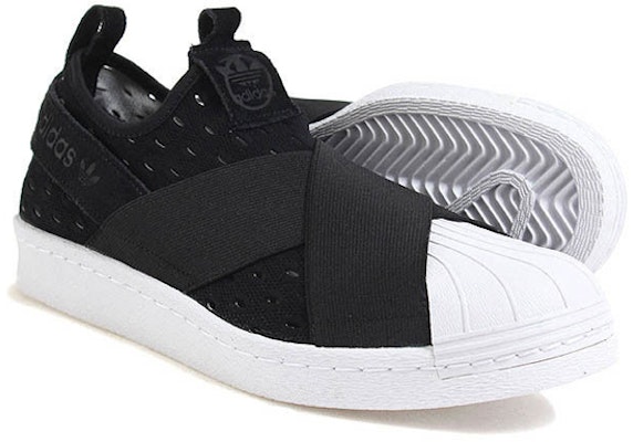 (W) Rita Ora x adidas Superstar Slip-On 'Hitam' S74986 Order (W) Rita Ora x adidas Superstar Slip-On 'Hitam' S74986