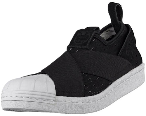(Women) Rita Ora x adidas Superstar Slip-On 'Black' S74986 Lookbook (Women) Rita Ora x adidas Superstar Slip-On 'Black' S74986