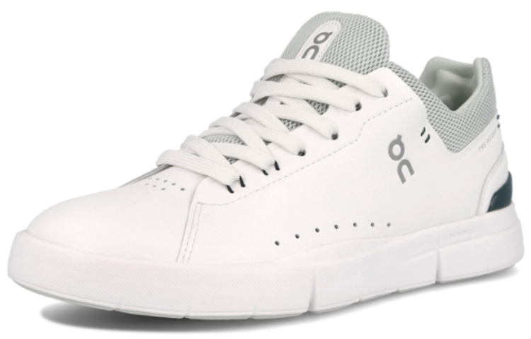 Lookbook 費德勒 x On昂跑 The Roger Advantage 合作休閒 低幫 板鞋 女款 白綠