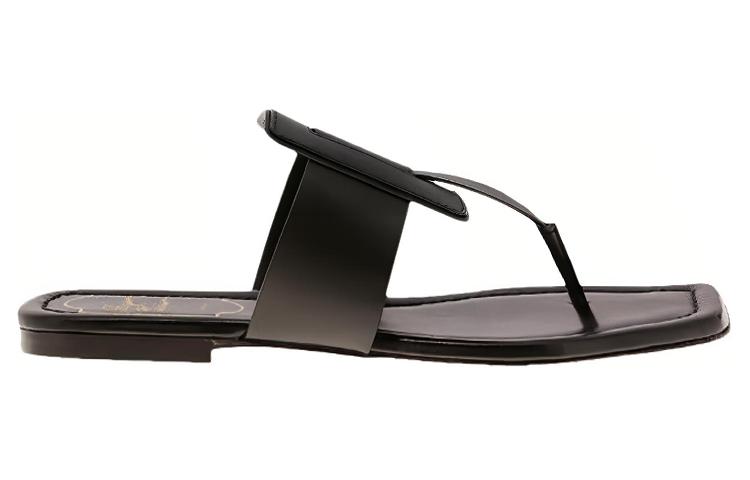 (W) Roger Vivier 'Black Thong Fashion Sandal' 圖 2