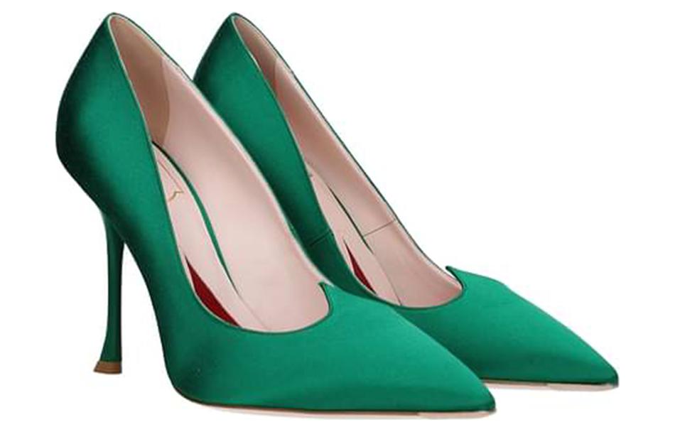 Order (Women) Roger Vivier 'Green Stiletto Mules' RVW53824540RS0V016