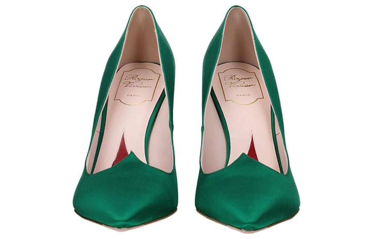 Lookbook (Women) Roger Vivier 'Green Stiletto Mules' RVW53824540RS0V016
