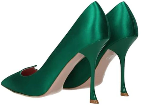 (Women) Roger Vivier 'Green Stiletto Mules' RVW53824540RS0V016 Shop (Women) Roger Vivier 'Green Stiletto Mules' RVW53824540RS0V016
