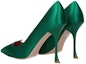 Shop (W) Roger Vivier 'Selipar Tumit Tinggi Hijau' RVW53824540RS0V016