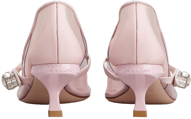 (W) Roger Vivier 粉色水晶扣细高跟鞋 RVW63834510PE55O10 Shop (W) Roger Vivier 粉色水晶扣细高跟鞋 RVW63834510PE55O10