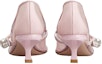 Shop (W) Roger Vivier 粉色水晶扣细高跟鞋 RVW63834510PE55O10