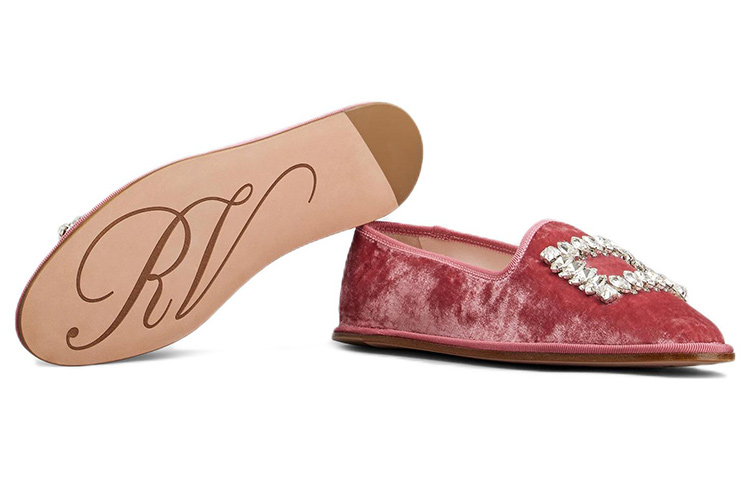 (W) Roger Vivier Babby Viv' Strass 'Pink Embroidered Buckle' 圖 6