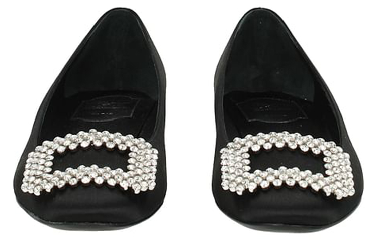(W) Roger Vivier Ballerina Flat 'Black Satin' 圖 4