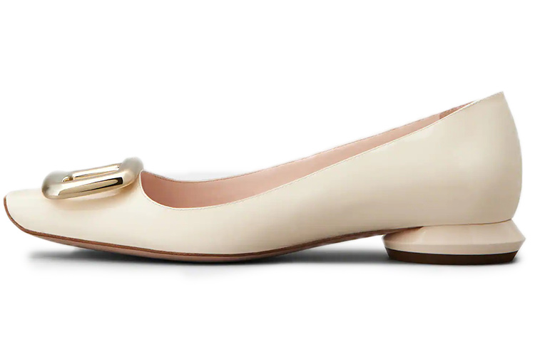 (Women) Roger Vivier Ballerina Flats 'Grey White' RVW65032180D1PC019