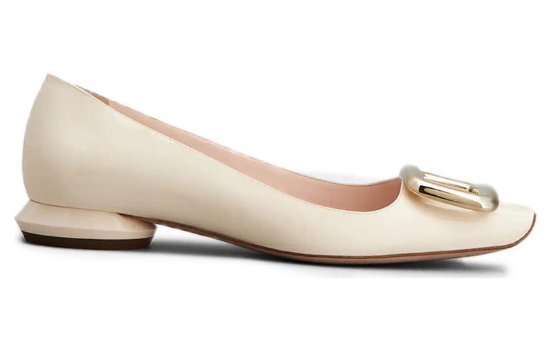 Order (Women) Roger Vivier Ballerina Flats 'Grey White' RVW65032180D1PC019