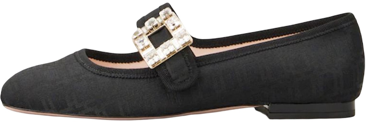 (W) Roger Vivier Ballerine 'Gesper Kristal Hitam' RVW44931980R9SB999 Buy (W) Roger Vivier Ballerine 'Gesper Kristal Hitam' RVW44931980R9SB999