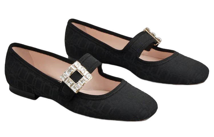 (W) Roger Vivier Ballerine 'Black Crystal Buckle' 圖 2