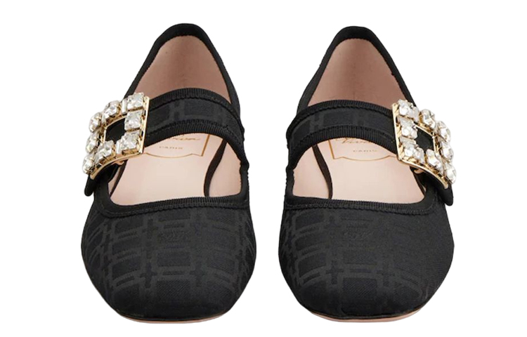 (W) Roger Vivier Ballerine 'Black Crystal Buckle' 圖 3