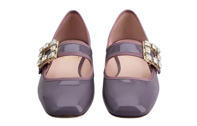 (W) Roger Vivier Ballerine 'Purple Patent Buckle' 圖 3