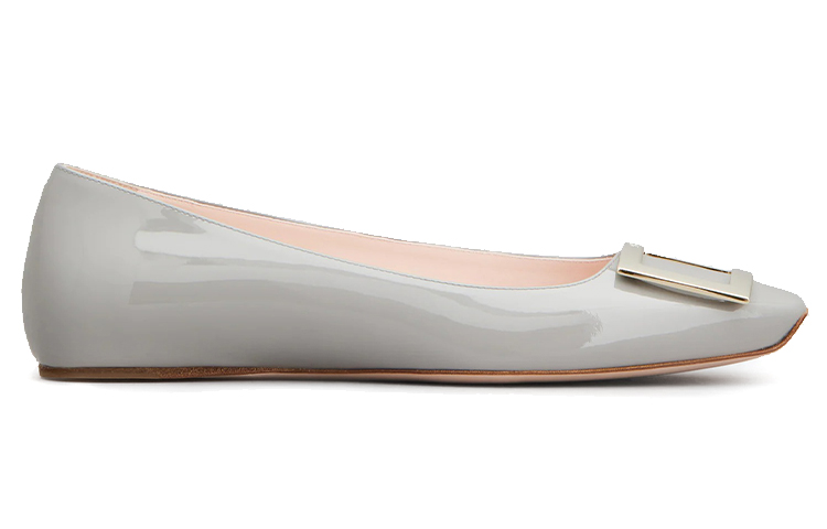Order (W) Roger Vivier 芭蕾舞平底鞋 '灰色漆皮' RVW40415280D1PB206