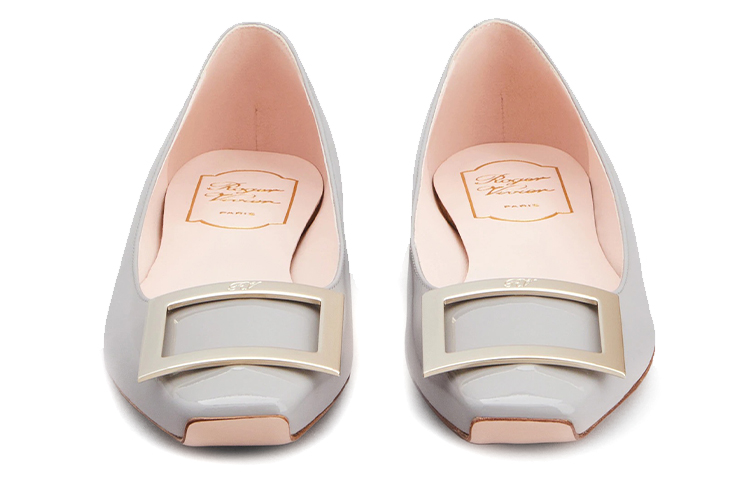 Purchase (W) Roger Vivier 芭蕾舞平底鞋 '灰色漆皮' RVW40415280D1PB206