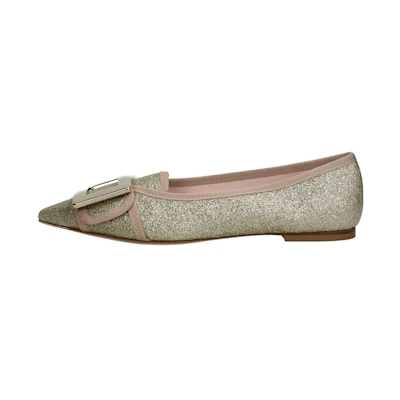 (W) Roger Vivier Ballet Flats 'Gold'