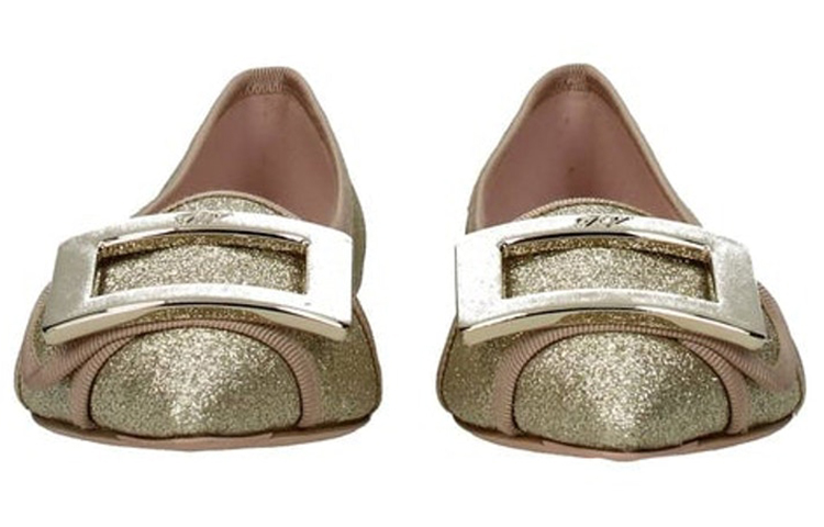 (W) Roger Vivier Ballet Flats 'Gold' 圖 4