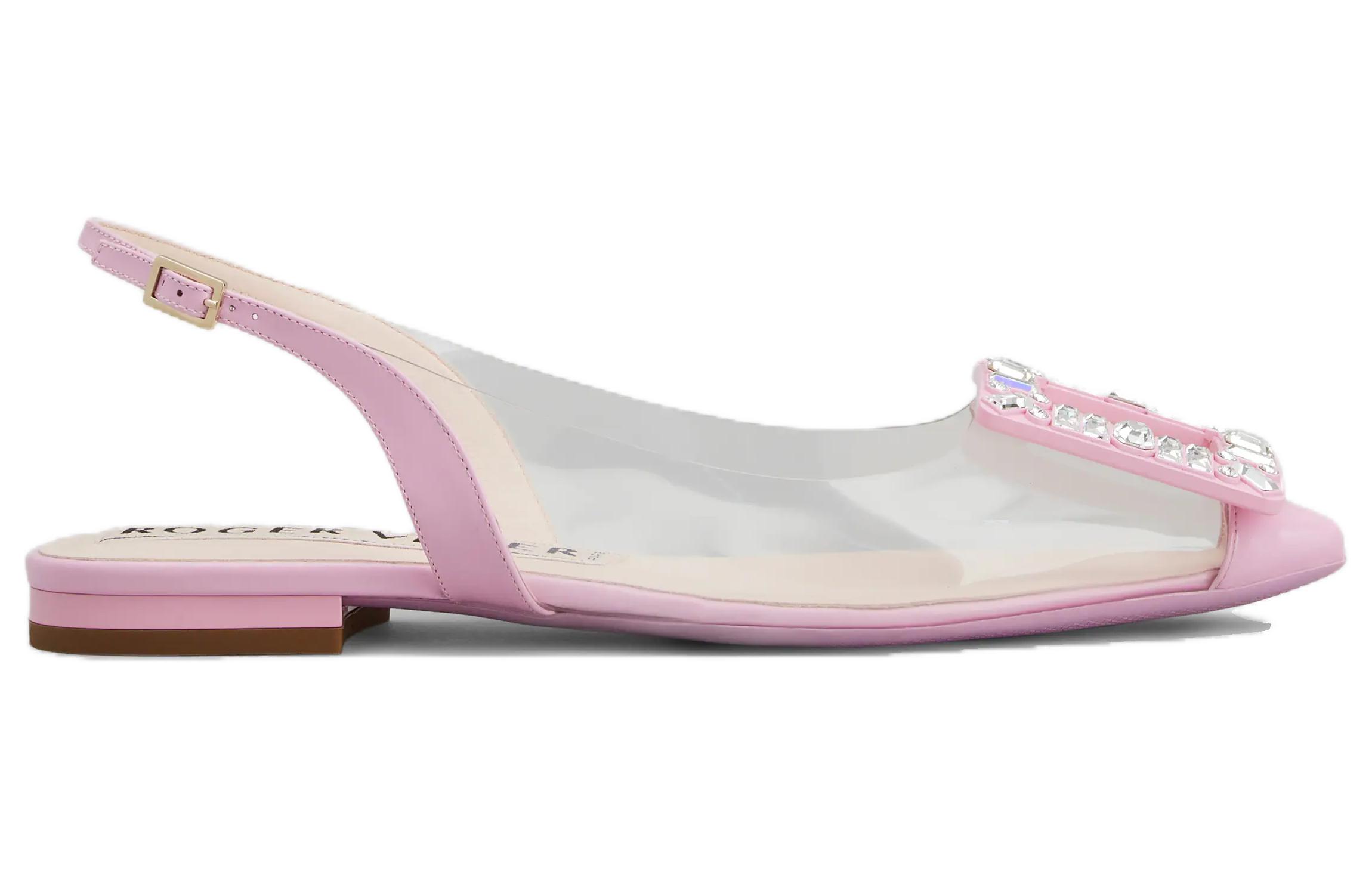 (W) Roger Vivier Ballet Flats 'Pink Crystal Buckle' 圖 2
