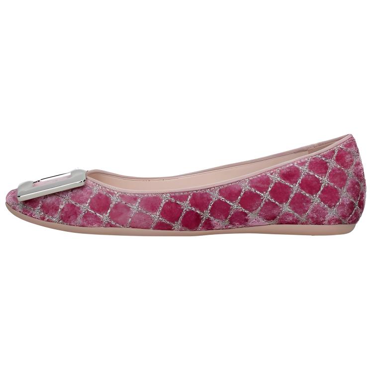 (W) Roger Vivier Ballet Flats 'Velvet Purple'