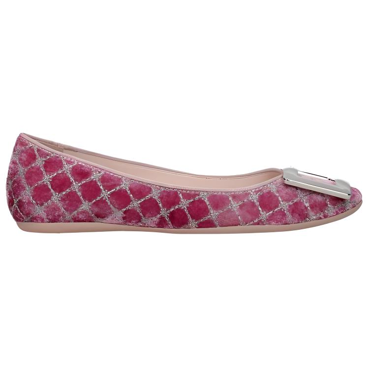 (W) Roger Vivier Ballet Flats 'Velvet Purple' 圖 2