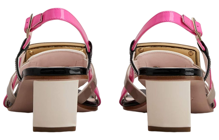 (W) Roger Vivier Belle 'Pink Beige Black' 圖 5