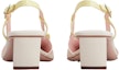 Purchase (W) Roger Vivier Belle Vivier 'Tumit Blok Hujung Petak Gesper Beige' RVW00625601D1P1U03