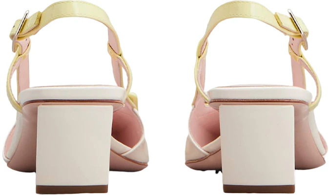 (W) Roger Vivier Belle Vivier ''Beige Fibbia Punta Quadra Tacco Largo'' RVW00625601D1P1U03 Purchase (W) Roger Vivier Belle Vivier ''Beige Fibbia Punta Quadra Tacco Largo'' RVW00625601D1P1U03