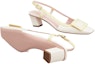 Details for (W) Roger Vivier Belle Vivier 'Tumit Blok Hujung Petak Gesper Beige' RVW00625601D1P1U03